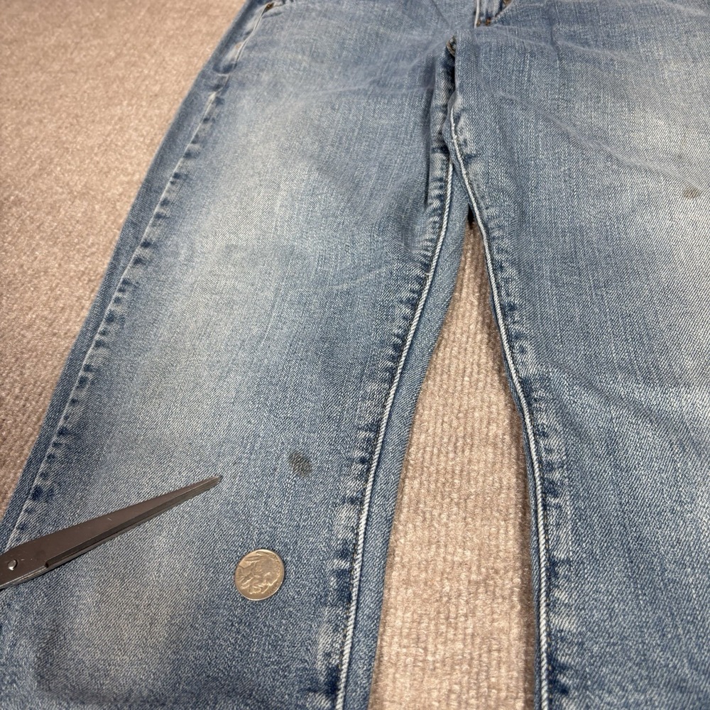 Vintage Levis 515 Jeans Womens 4S Bootcut Light Wash Blue Denim Western Y2K - Picture 7 of 16